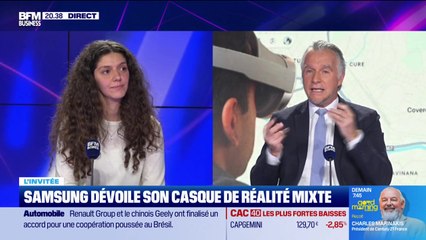 Malika Chraibi (Samsung Electronics France) : Samsung dévoile son casque de réalité mixte - 03/11