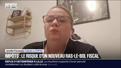 Budget, impôts: pour Jennifer Fernandez, salariée en EHPAD, "on est en train de mettre des pansements sur des jambes de bois"