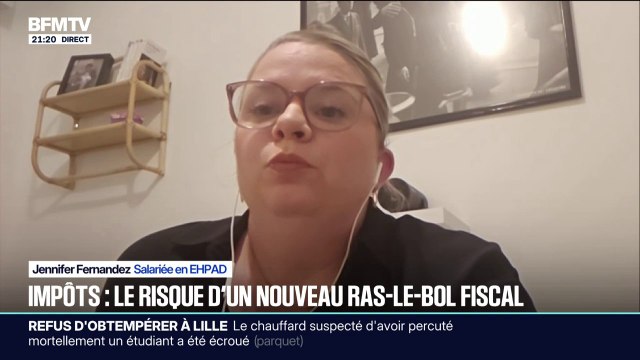Budget, impôts: pour Jennifer Fernandez, salariée en EHPAD, on est en train de mettre des pansements sur des jambes de bois