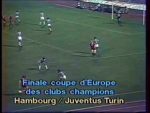 HAMBOURG - JUVENTUS TURIN - 1983 - SAISON 1982/1983 -