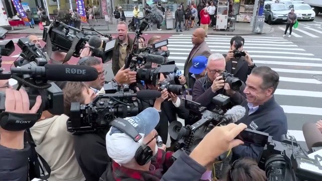 ANDREW CUOMO Visits Washington Heights to Rally Support Ahead of NYC Mayoral Race