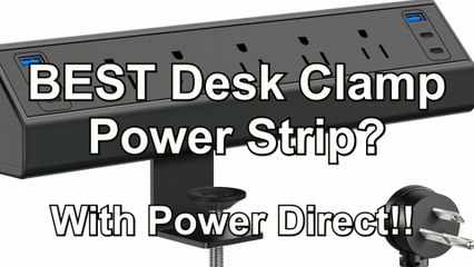 BEST Desk Clamp Power Strip with USB and USB-C? Lets find out!!!