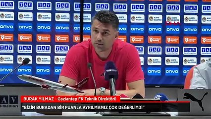 Burak Yılmaz: Bizim buradan bir puanla ayrılmamız çok değerliydi