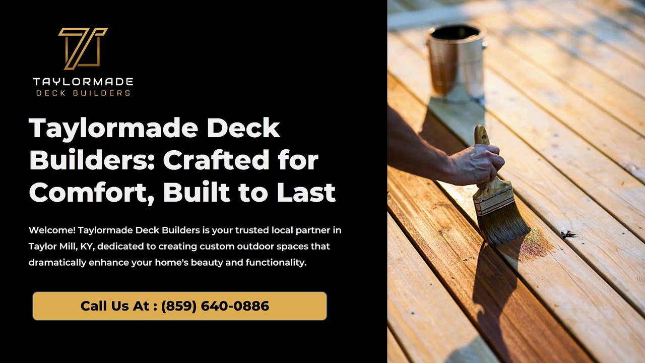 Taylormade Deck Builders | Deck builder in Taylor Mill KY