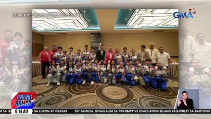 Pinoy athletes na nanalo ng medalya sa 3rd Asian Youth Games, nakatanggap ng incentives mula sa Philippine Olympic Committee | Unang Balita