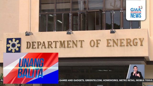 DOE, handa raw rumesponde sakaling maapektuhan ng bagyo ang supply ng kuryente | Unang Balita