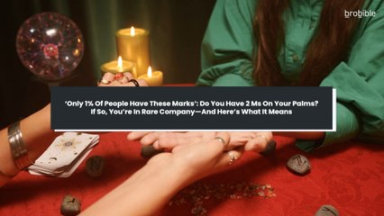 ‘Only 1% Of People Have These Marks’: Do You Have 2 Ms On Your Palms? If So, You’re In Rare Company—And Here’s What It Means