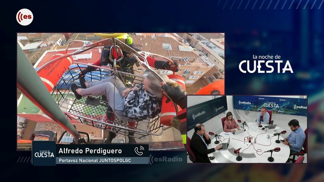 Alfredo Perdiguero, sobre las responsabilidades en la DANA: Marlaska no nos dejó acudir