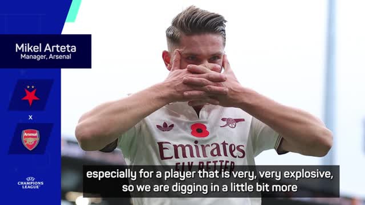 Arteta 'concerned' by Gyokeres injury