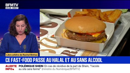 Libre arbitre de Rachel Binhas - Ce fast-food passe au halal et au sans alcool