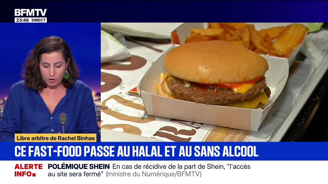 Libre arbitre de Rachel Binhas - Ce fast-food passe au halal et au sans alcool