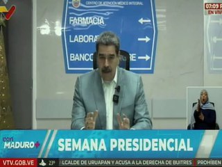 Presidente Maduro: La mejor forma de derrotar la guerra psicológica es con trabajo