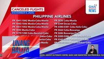 Canceled flights (November 4, 2025) | Unang Balita