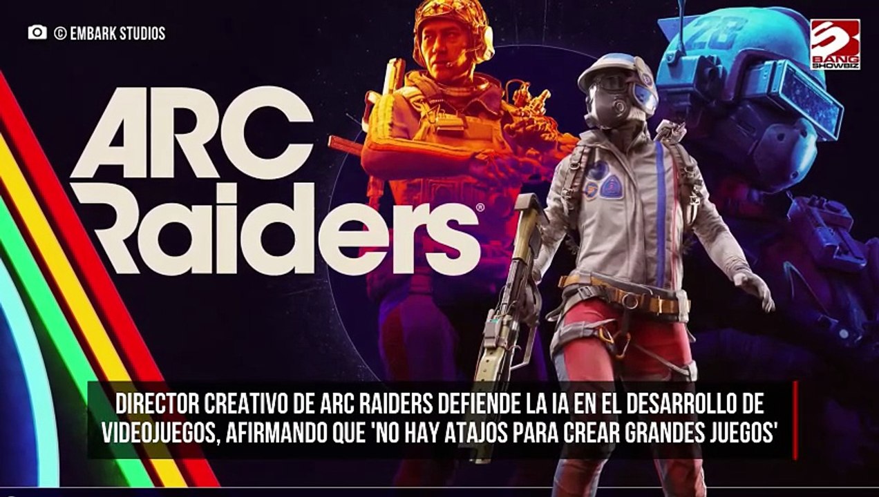Director creativo de Arc Raiders defiende la IA en el desarrollo de videojuegos, afirmando que 'no hay atajos para crear grandes juegos'