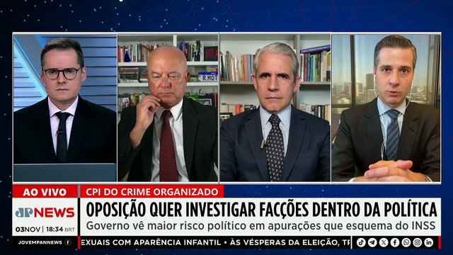 GOVERNO TEME CPI DO CRIME ORGANIZADO NO SENADO / TRUMP AMEAÇA MADURO | OS PINGOS NOS IS - 03/11/25