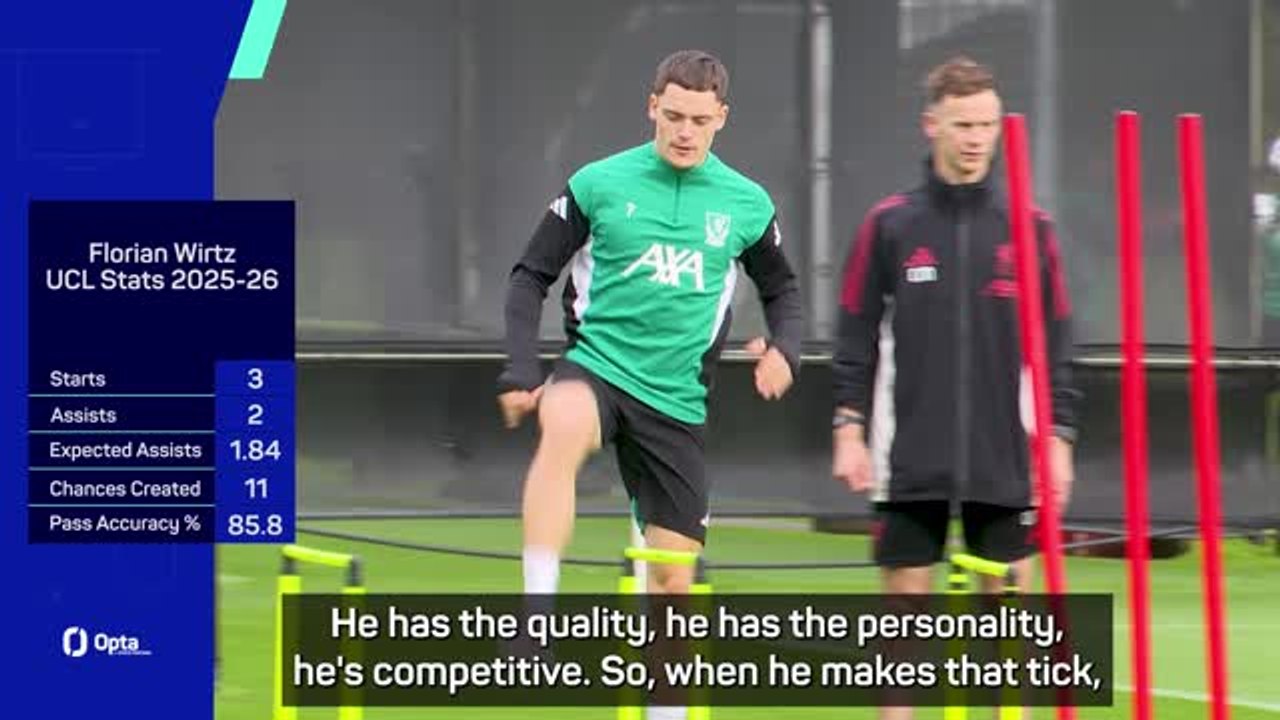 Alonso has 'no doubts' Wirtz will succeed at Liverpool