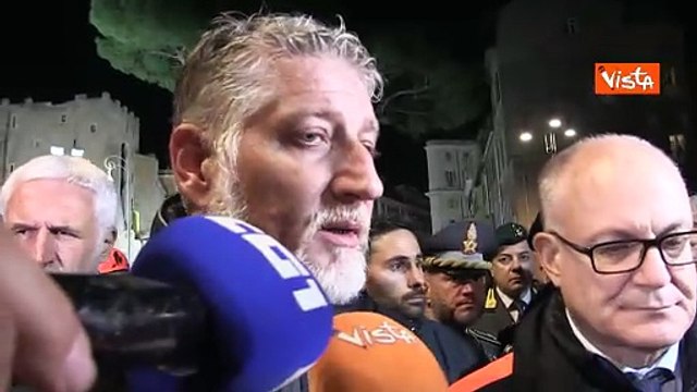 Crollo Torre dei Conti a Roma, Giuli: Lavoro esemplare, molte vite a rischio per salvarne una