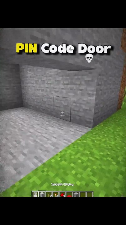 Minecraft PIN Code Door Moment