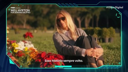 Meu Ayrton - Por Adriane Galisteu série documental é o destaque da HBO Max na semana