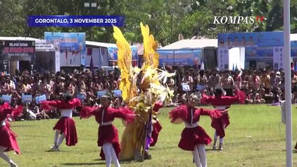 Antusiasme Warnai Pembukaan Peran Saka Pramuka Nasional di Gorontalo