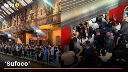 Falha em trem da Linha 11-Coral provoca lotação e lentidão em SP