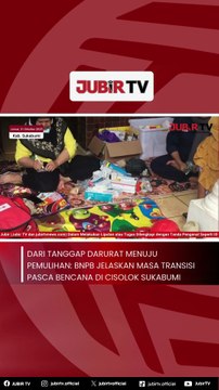 Dari Tanggap Darurat Menuju Pemulihan: BNPB Jelaskan Masa Transisi Pasca Bencana di Cisolok Sukabumi