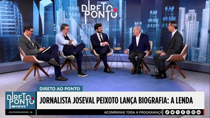 Joseval Peixoto lança livro e lembra como começou no jornalismo | DIRETO AO PONTO