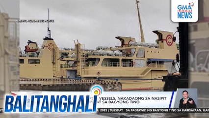 50 commercial at cargo vessels, nakadaong sa Nasipit Seaport bilang pag-iingat sa Bagyong #TinoPH | Balitanghali