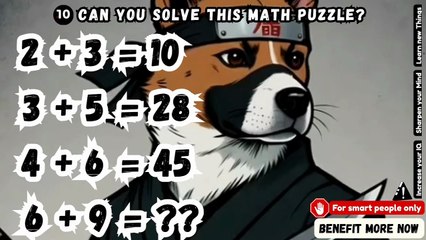Can you solve this math puzzle? (P.5) 🔣