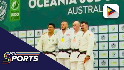 Filipino Judoka Chino Sy-Tancontian, Silver Medalist sa 2025 Oceania Judo Open.
