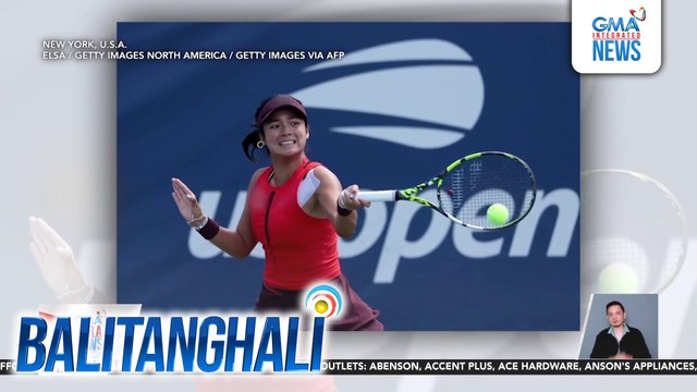 PH tennis player Alex Eala, umakyat sa no. 50 sa WTA rankings na kaniyang bagong career high | Balitanghali