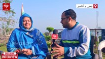 ناگروٹہ ضمنی انتخاب: نیشنل کانفرنس کی امیدوار شمیم بیگم سے ای ٹی وی بھارت نے خصوصی گفتگو کی