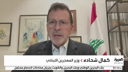 وزير المهجرين اللبناني للعربية : الجيش يقوم بكل واجباته لحصر السلاح بيد الدولة