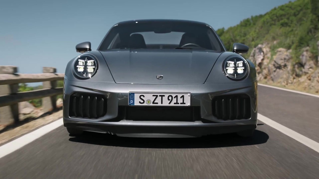 Der Porsche 911 Turbo S - Innovativer Bi-Turbo T-Hybrid-Antrieb