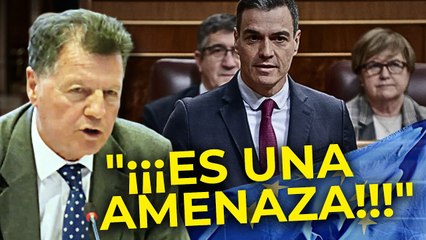 Alfonso Rojo en el Parlamento Europeo clamando por la prensa libre que quiere acallar Pedro Sánchez