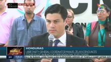 HONDURAS l Manuel Zelaya denounces coup plot ahead of presidential elections