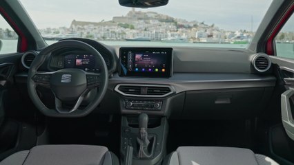 The new SEAT Ibiza FR Interior Design in Liminal Red