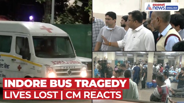 Indore Bus Tragedy: Three Lives Lost, Several Injured | CM Mohan Yadav Extends Condolences