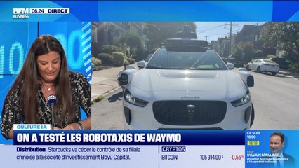 Culture IA : On a testé les robotaxis de Waymo, par Léa Benaim - 04/11