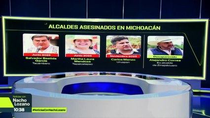 En los últimos cuatro años van 7 alcaldes asesinados en Michoacán