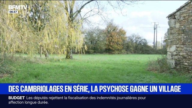Un village des Deux-Sèvres en pleine psychose après une série de cambriolages