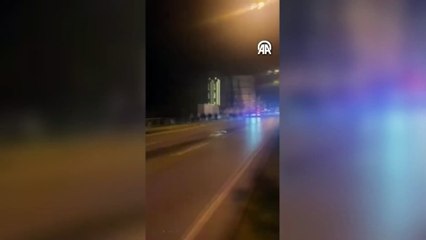 Samsun’da otomobil ile çarpışan ambulanstaki 5 kişi yaralandı