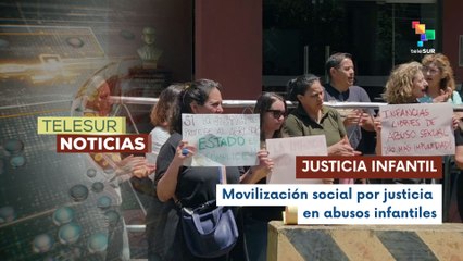 Organizaciones sociales exigen justicia por abusos sexuales infantiles
