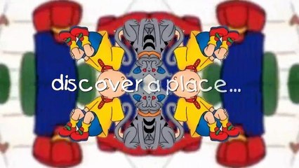 Cartoonito Plus/CER Two Alternate - Caillou kaleidoscope promo (new variant)