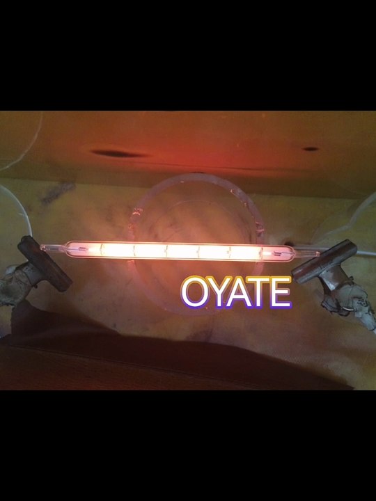 120mm 12v 60w Infrared Heat Lamp Quartz Infrared Halogen Heating Bulb