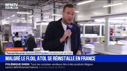 BFM SUR LA ROUTE - Dans les usines d'Atol qui se réinstalle en France