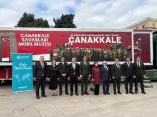 Çanakkale destanını dünyaya taşıyor! Yolculuğunu Bakü’de tamamladı
