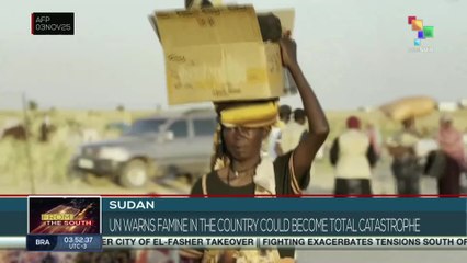 SUDAN l UN warns famine in the country could become a catastrophe