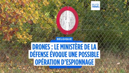 Ministre belge de la Défense : les survols de drones près d'une base aérienne pourraient être une opération d'espionnage