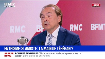 "L'influence de l'Iran dans la société française reste très faible par rapport à celle des mouvements islamistes sunnites", déclare Gilles Kepel, spécialiste du Moyen-Orient